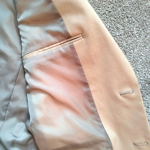 NWT 42R J.Crew Factory Thompson University Blazer TruTemp Khaki Twill Sport Coat - Picture 10 of 15